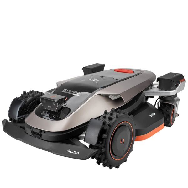 Sunseeker ELITE X9 plus med NetRTK, AWD-firehjulstræk og 43 cm klippebredde Kabelfri robotplæneklipper op til 24000 m2
