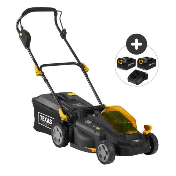 Texas Razor 3300Li m2 batterier plæneklipper op til 500 m2