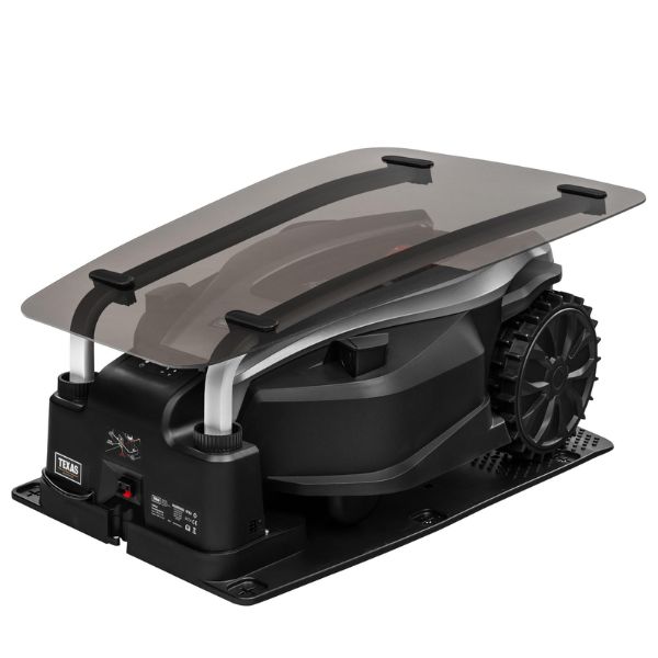 Texas TMX2000 robotplæneklipper med garagetag